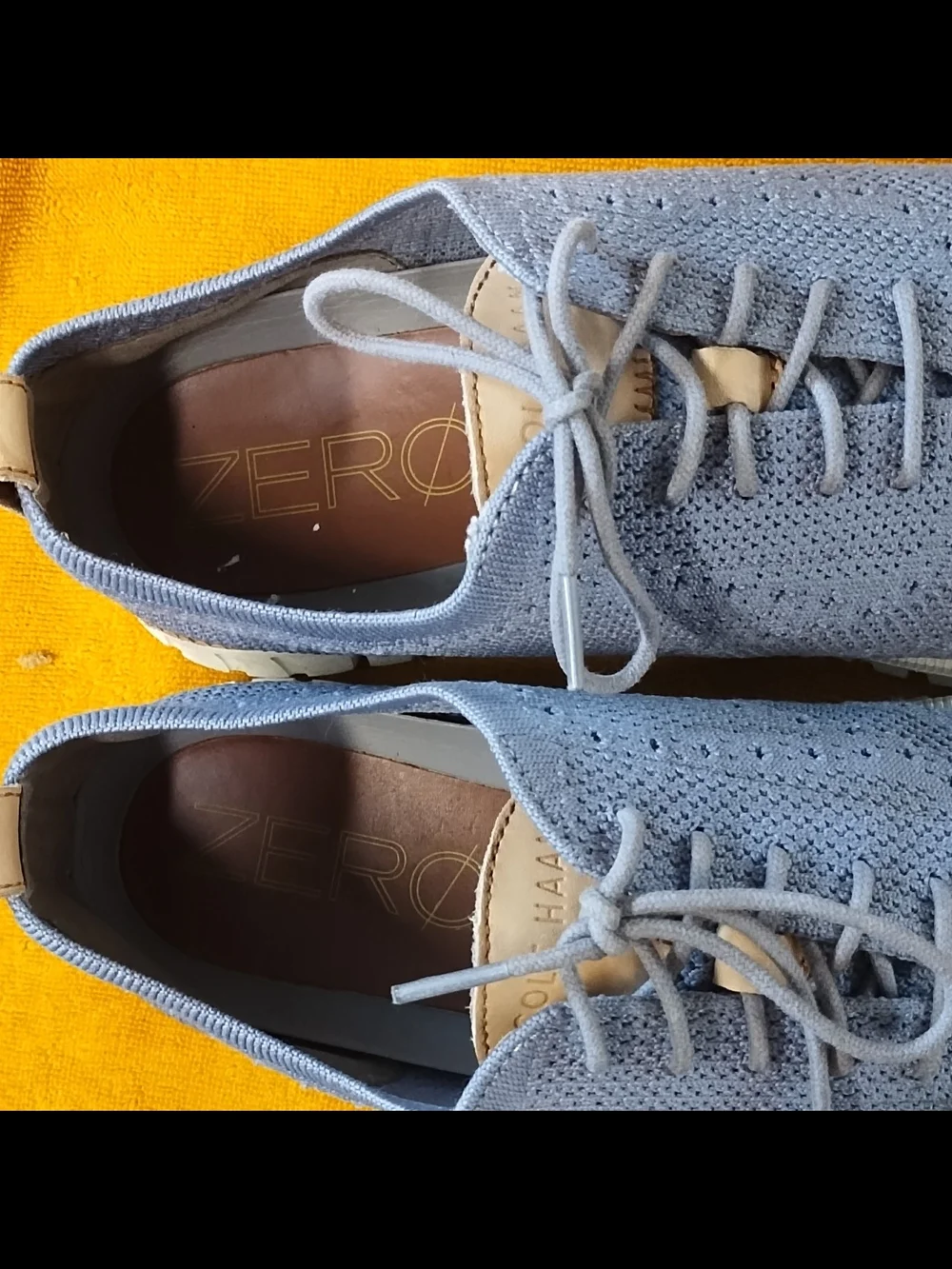 Cole Haan White and Brown Slip-On Sneakers - Grand.ØS Sole